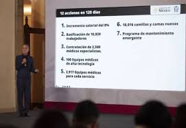 Presentan programa emergente de 12 acciones del IMSS: contratación expedita, aumento salarial y compra de insumos