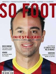Así los define &#39;So Foot&#39; Iniesta y Xavi, tan indispensables como inseparables. Los dos futbolistas del Barcelona fueron entrevistados en la revista francesa - 1395941256_extras_mosaico_noticia_1_g_0