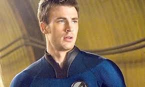 Chris Evans, seen here as Johnny Storm in Fantastic Four: Rise of the Silver Surfer, will next be seen as Captain America. - Chris-Evans-as-Johnny-Sto-001