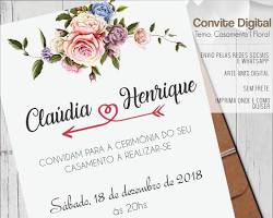 Convites digitais para casamento