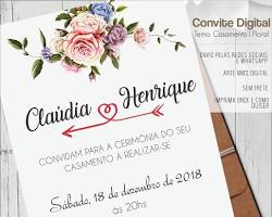 Convites digitais para casamento