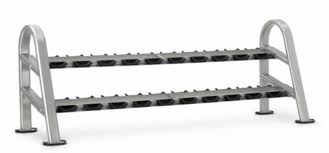 Nautilus Instinct 2-Tier Dumbbell Rack