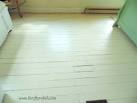 Painting old wood floors