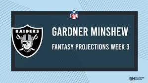 Gardner Minshew Fantasy Week 3: Projections vs. Panthers, Points and Stats, 
Start or Sit