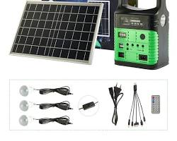 Solar Power Generator Kit for Emergency Power