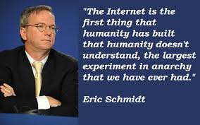 Eric Schmidt&#39;s quotes, famous and not much - QuotationOf . COM via Relatably.com