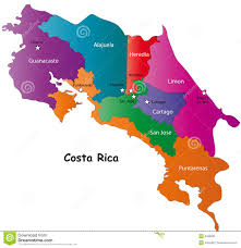 Resultado de imagen de mapas de costa rica