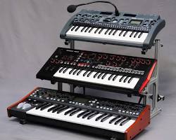 Image of Tabletop keyboard stand