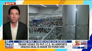 Trump threatens ICE deployment at airports amid DHS funding standoff