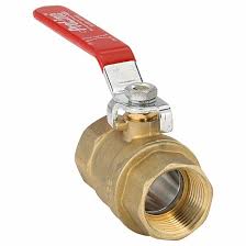 1 in, Brass, Manual Two-Way Ball Valve - 6GD16|107-815 ...