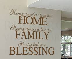 Family Quotes Wall Decals - family quote wall stickers uk , family ... via Relatably.com