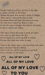 Letra de All My Love de Led Zeppelin - M