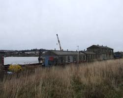 Acorn shipyard in Rochester, England