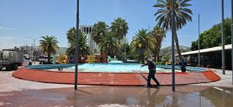 Intensifican labores en espacios públicos para festejos del Día del Niño