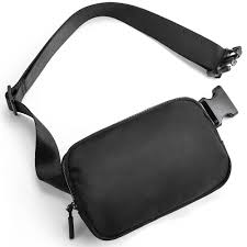 Amazon.com | Telena Belt Bag for Women Men Fashionable Crossbody Fanny Pack for Women Waist Bag with Adjustable Strap Black | Waist Packs