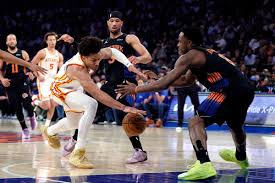 Knicks continue to throw breakout Hawks star Jalen Johnson off his game