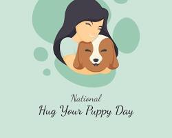 Image of National Hug Your Puppy Day