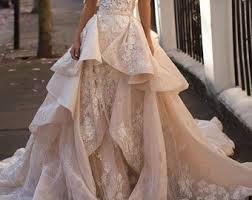 Luxury vintage 2 in 1 wedding dress with detachable train - Product from Etsy