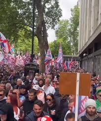 Thousands gather in London for Unite the Kingdom event