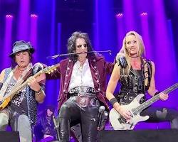 Alice Cooper band live, AI generated