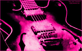 $ گیتار صورتی $ PINK guitar 1