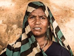 Manbasia - a displaced Forest dweller, Jharia. Photo: Sarah Stirk. - 369692