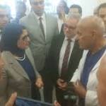 وزيرة الصحة من مؤسسة مجدى
