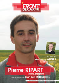 Affiche pour la campagne législative de Pierre Ripart et Anthony Auger - mai 2012 - 2c-201205-aff