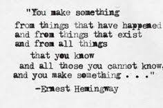 Ernest Hemingway on Pinterest | Hemingway Quotes, Quote Canvas Art ... via Relatably.com