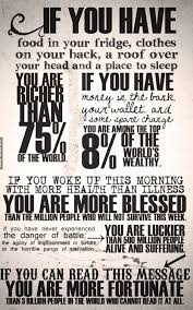 You are more fortunate than you know… | Polly May and the Like via Relatably.com