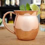 1Pure Copper Solid Moscow Mule Mug Ounce Extra Large