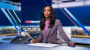 How does Abby Phillip stay calm amid political chaos on CNN's 'NewsNight'?