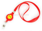 Porte badge retractable string