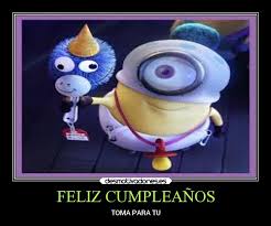 Resultado de imagen de cumple minions