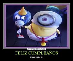 Resultado de imagen de cumple minions