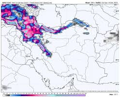 ورود سامانه بارشی جدید به کشور از دوشنبه؛ موج برف و باران در ۱۵ استان