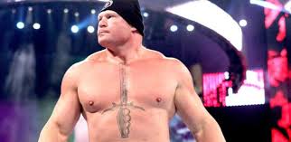 Image result for brock smiles at undertaker