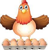 Image result for chicken and egg clipart free