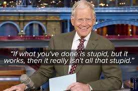 Resultado de imagen de David Letterman ago