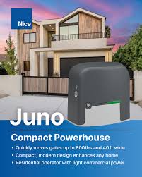 Experience the power of the NEW Juno slide gate operator, an ...