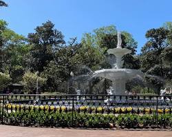 Gambar Forsyth Park Fountain Savannah