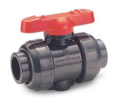 Asahi 21 Ball Valve x 1" True Union SOC/THRD PVC Viton ...