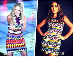 Resultado de imagem para famosos com a mesma roupa