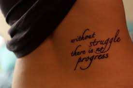 quote life true tattoo positive progress recovery ... via Relatably.com