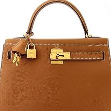 Amazon.com: Hermes, Pre-Loved Kelly Handbag Brown Epsom with Gold Hardware 28, Brown : Luxury Stores