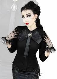 Image result for goth fashion