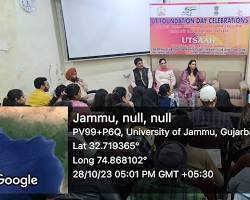 Image of Photography Club activities at University of Jammu