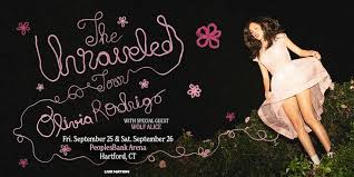 Olivia Rodrigo to kick off ‘Unraveled Tour’ in Connecticut