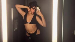 Camila Cabello Keeps It Bold in Mirror Selfie With Top & Shorts