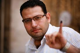 Ahmed Shafiq, the candidate I voted for, is being attacked a lot now, as during the revolution.&quot; - Ahmed Mohamed Sharikawy, 32 - 2012523203845102584_8